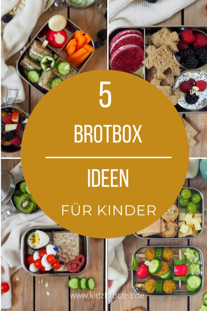 Ideen für die Brotbox im Kindergarten