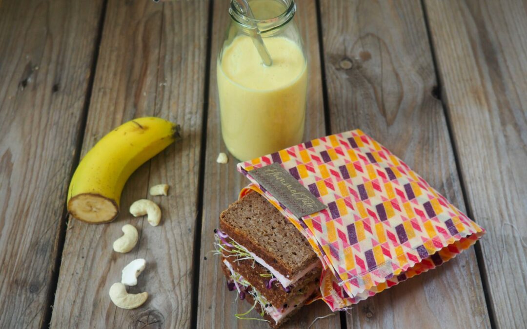 Bananen Smoothie für Kinder: die schnellste Brotboxidee ever!