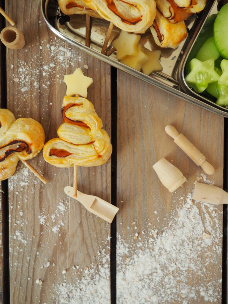 weihnachtliche Snack Idee für Kinder