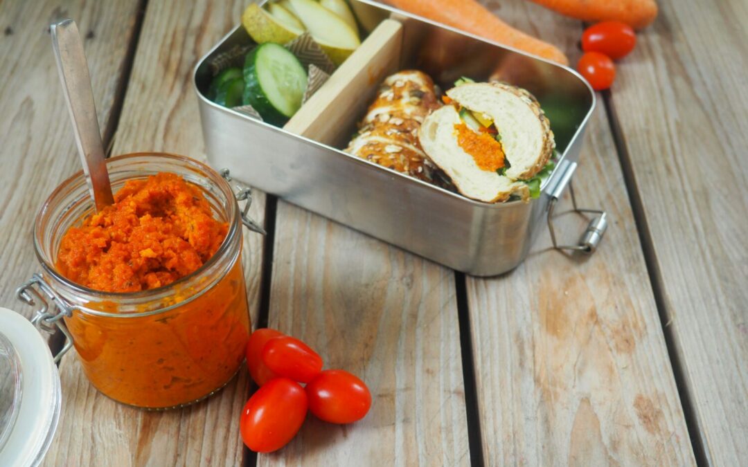 Tomate-Karotte-Brotaufstrich: easy selbst gemacht!